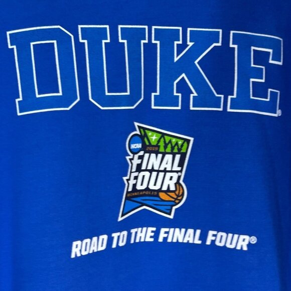 Duke 2019 NCAA Final Four Road To The Final Four Blue Hoodie Unisex - Size XL - Picture 3 of 6